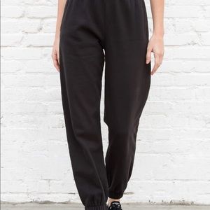 Brandy Melville black Rosa sweatpants